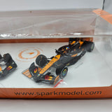 Spark McLaren MCL38 #4 & #81 Constructor Champion 2024 Lando Norris & Oscar Piastri 1/43 Scale S9571