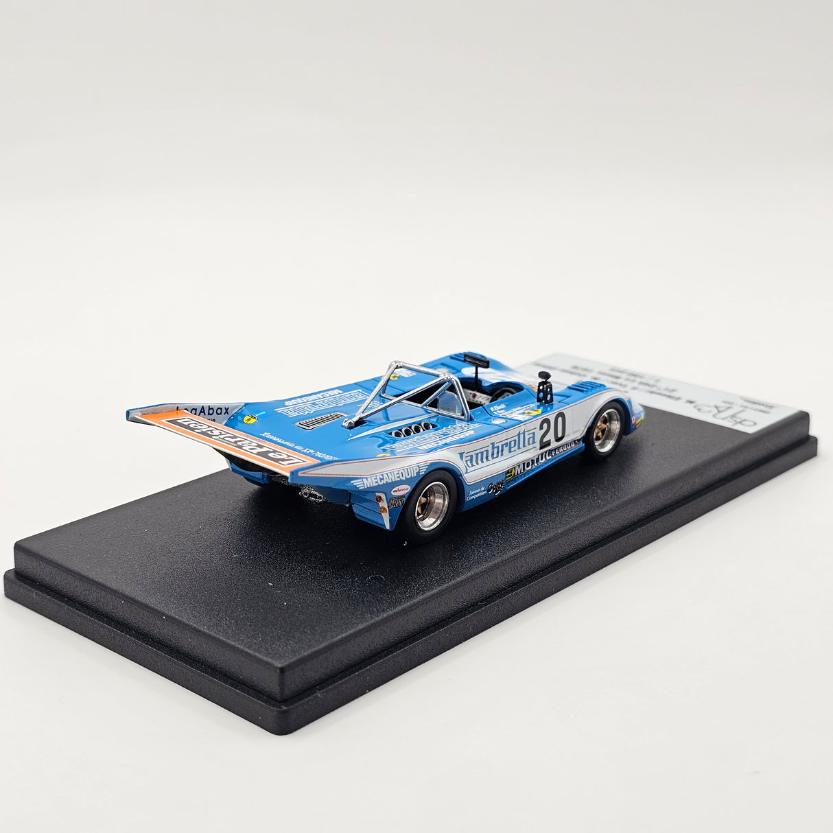 Trofeu DSN Lola T298 BMW #20 Lambretta SAFD 24Hrs Le Mans 1979 1/43 Scale