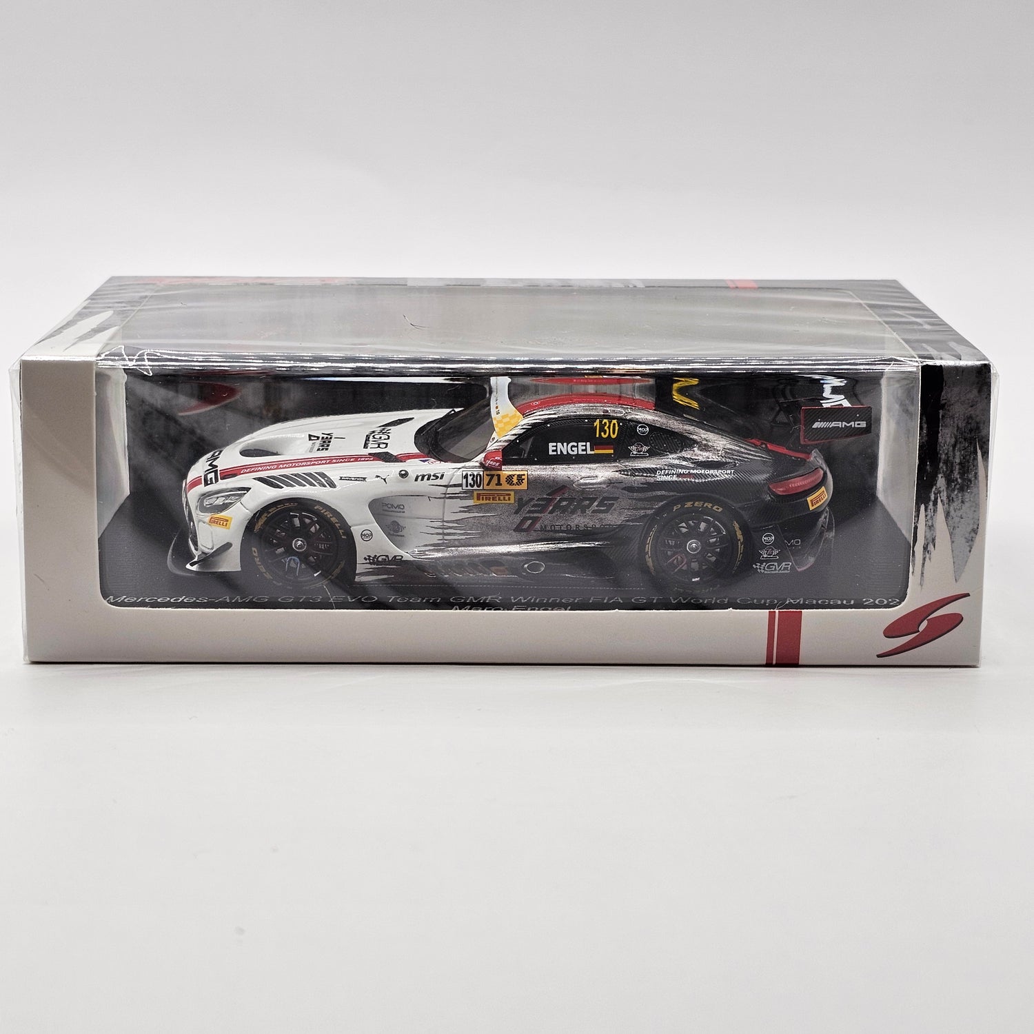 Spark 1:43 Mercedes-AMG GT3 Evo #1 3ème BGTC Snetterton 2023 Loggie Gounon Uk021 Spark 1:43 Mercedes-AMG GT3 Evo #1 3ème BGTC Snetterton 2023 Loggie Gounon Uk021