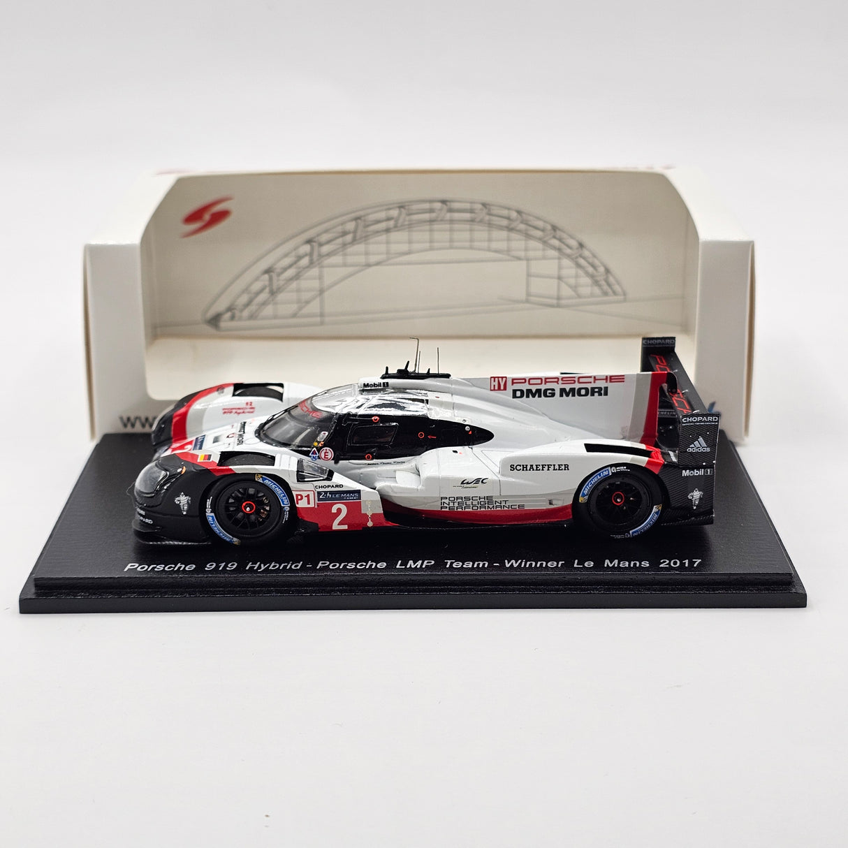 Spark Porsche 919 Hybrid #2 Porsche LMP Le Mans 2017 Winner 1/43 Scale 43LM17