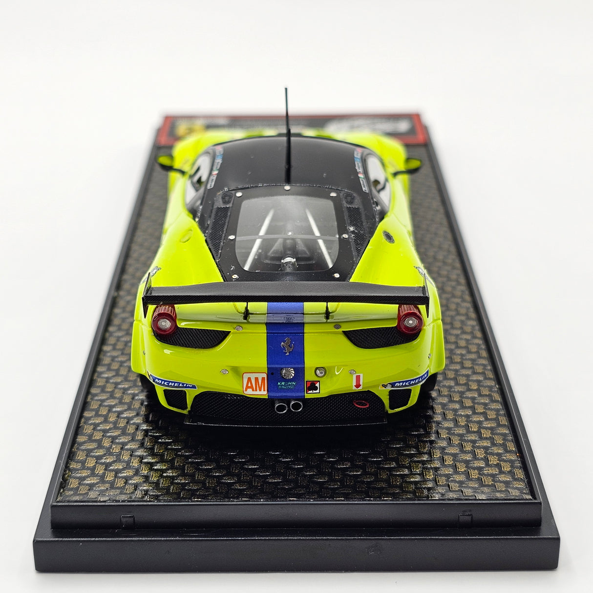 BBR Concept 43 Ferrari 458 Italia GT2 #57 Krohn Racing 24Hrs Le Mans 2013 1/43 Scale
