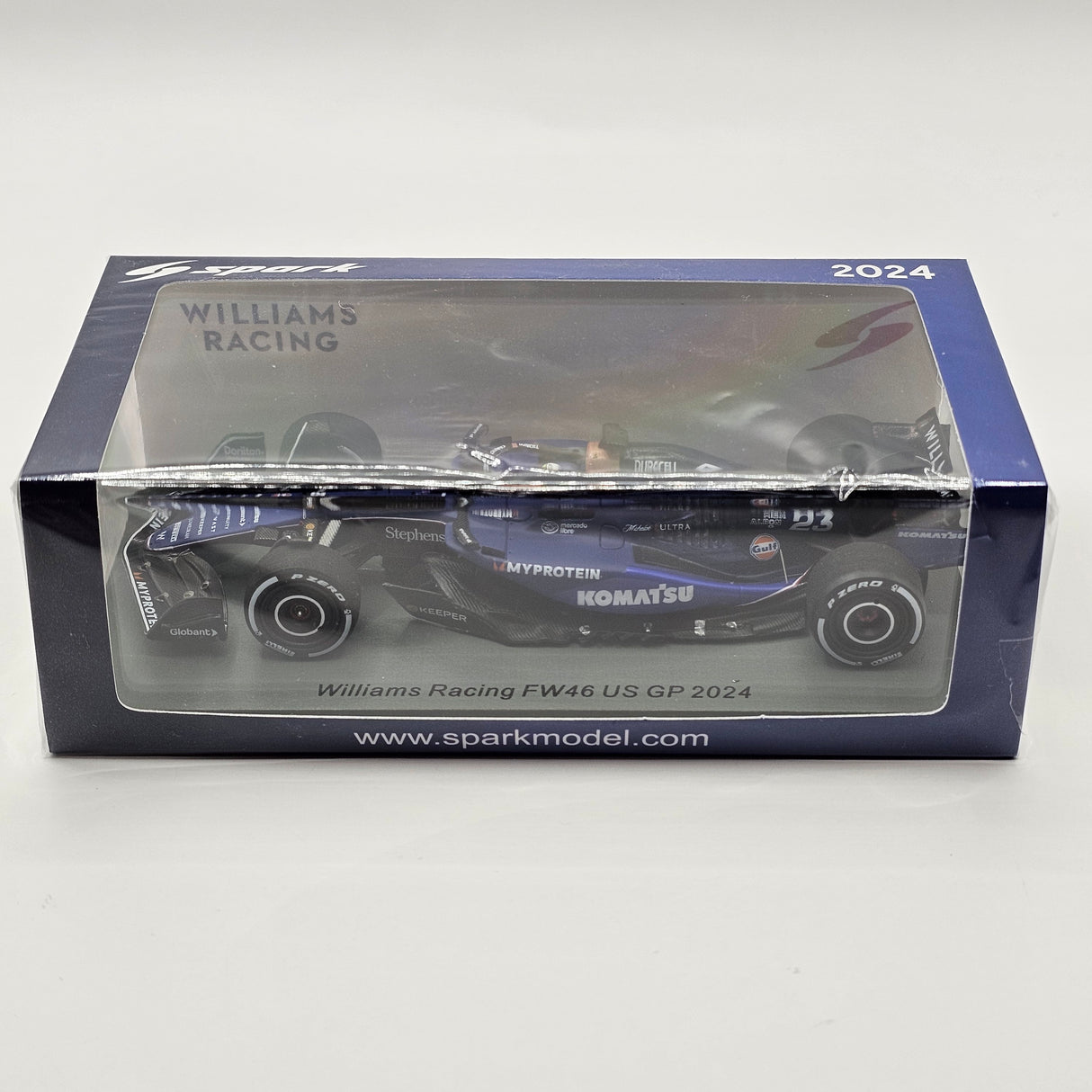 Spark Williams FW46 #23 Alexander Albon US F1 GP 2024 1/43 Scale