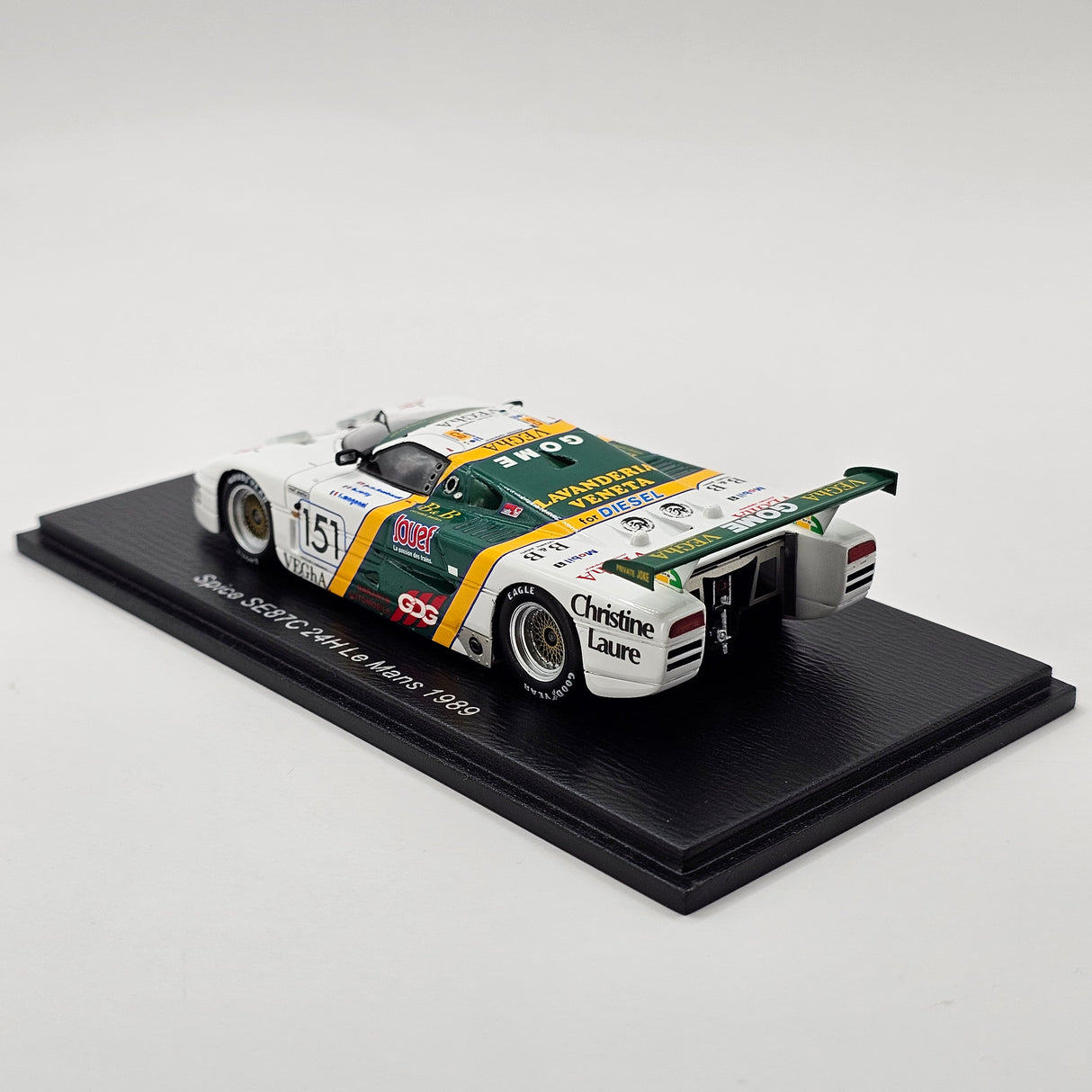 Spark Spice SE86C #151 P.-A. Lombardi 24Hrs Le Mans 1989 1/43 Scale S6809