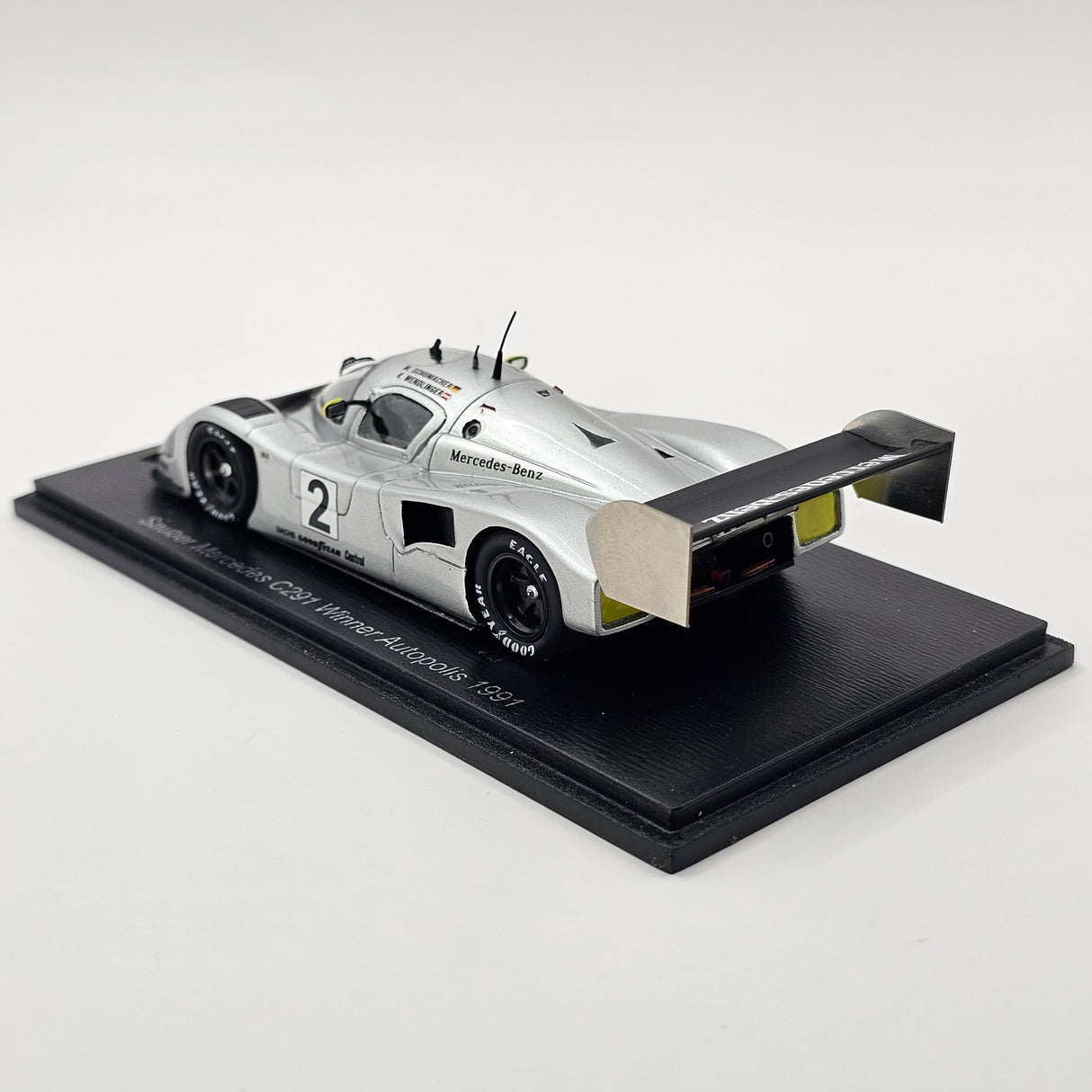 Spark Mercedes Sauber C291 #2 Team Sauber Mercedes Winner Autopolis 1991 1/43 Scale