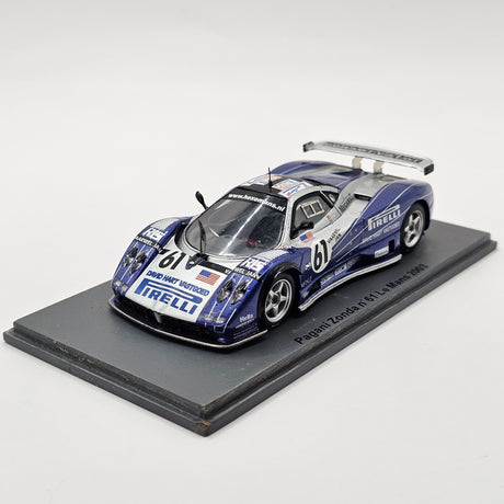 Spark Pagani Zonda GR #61 Carsport America 24Hrs Le Mans 2003 1/43 Scale
