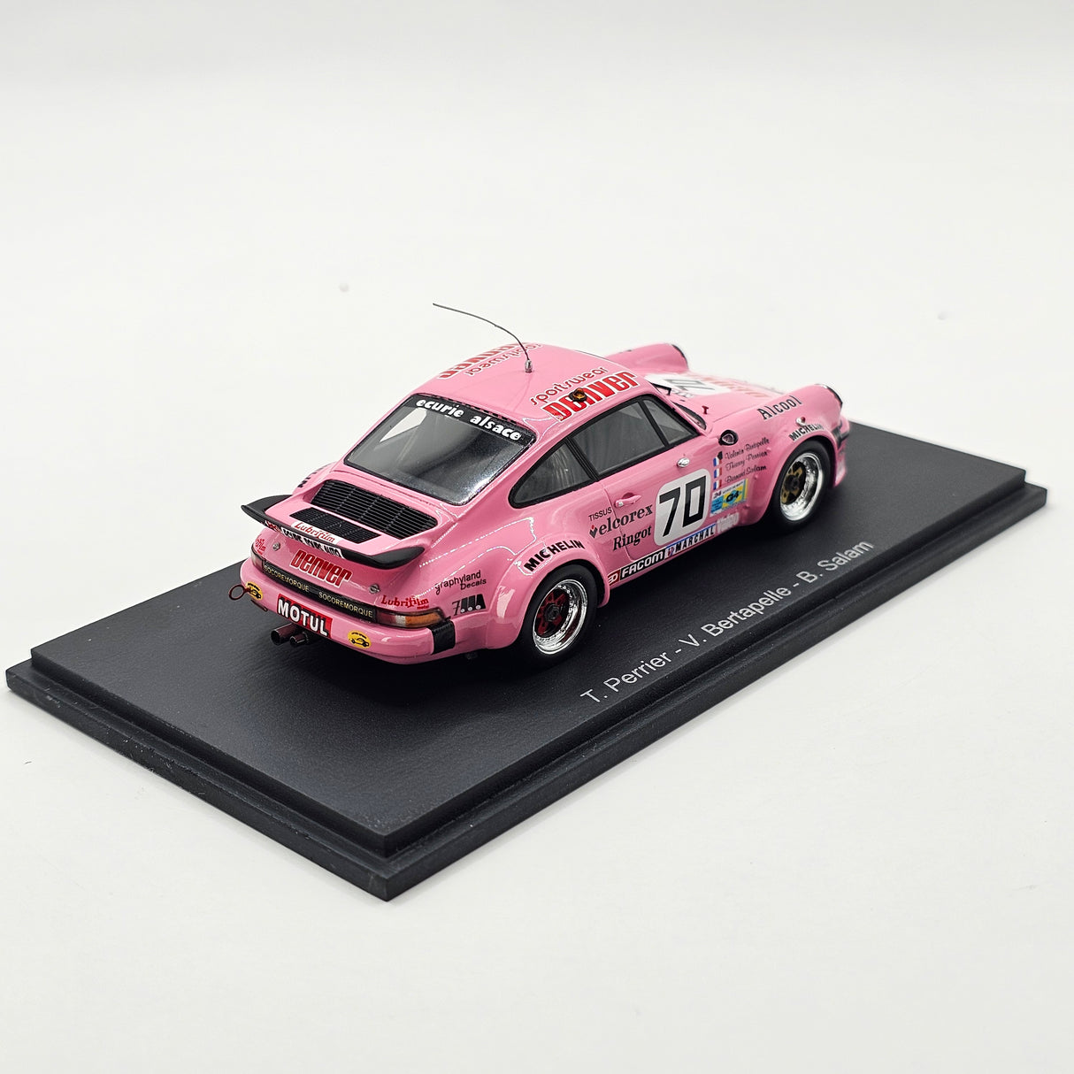 Spark Porsche 934 #70 T. Perrier 24Hrs Le Mans 1981 1/43 Scale S9846