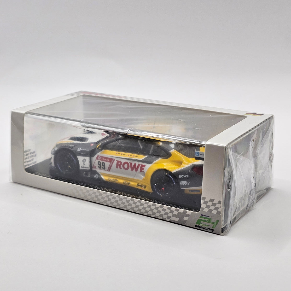 Spark BMW M6 GT3 #99 Rowe Racing Winner 24Hrs Nurburgring 2020 1/43 Scale