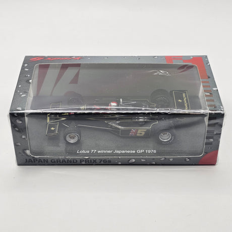 Spark Lotus 77 #5 Mario Andretti Winner 1976 Japanese F1 Grand Prix 1/43 Scale