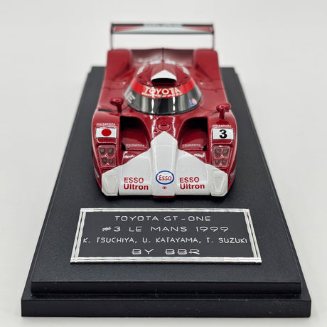 BBR Toyota TS020 GT-One #3 Toyota Motorsport 24Hrs Le Mans 1999 1/43 Scale