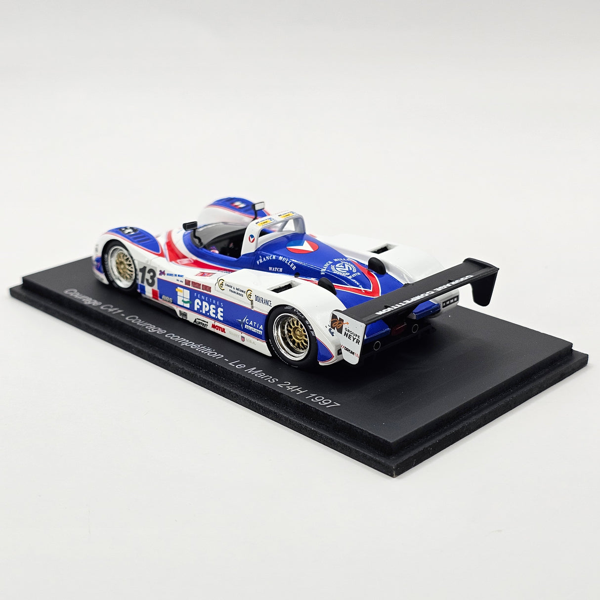 Spark Courage C41 #13 Courage Compétition 24Hrs Le Mans 1997 1/43 Scale MV02