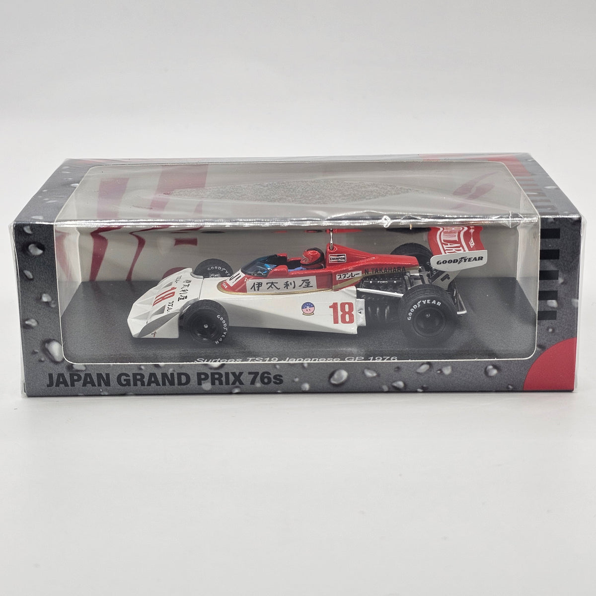 Spark Surtees TS19 #18 Noritake Takahara 1976 Japanese F1 Grand Prix 1/43 Scale