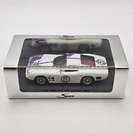 Spark Bizzarrini ISO A3C #5 William McLaughlin 12Hrs Sebring 1964 1/43 Scale S0387