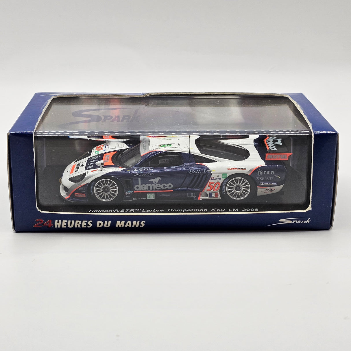 Spark Saleen S7R #50 Larbre Compétition 24Hrs Le Mans 2008 1/43 Scale S1492