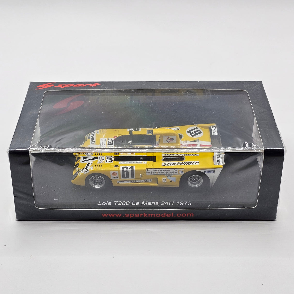 Spark Lola T280 #61 D. Rouveyran Le Mans 24H 1973 1/43 Scale S9436