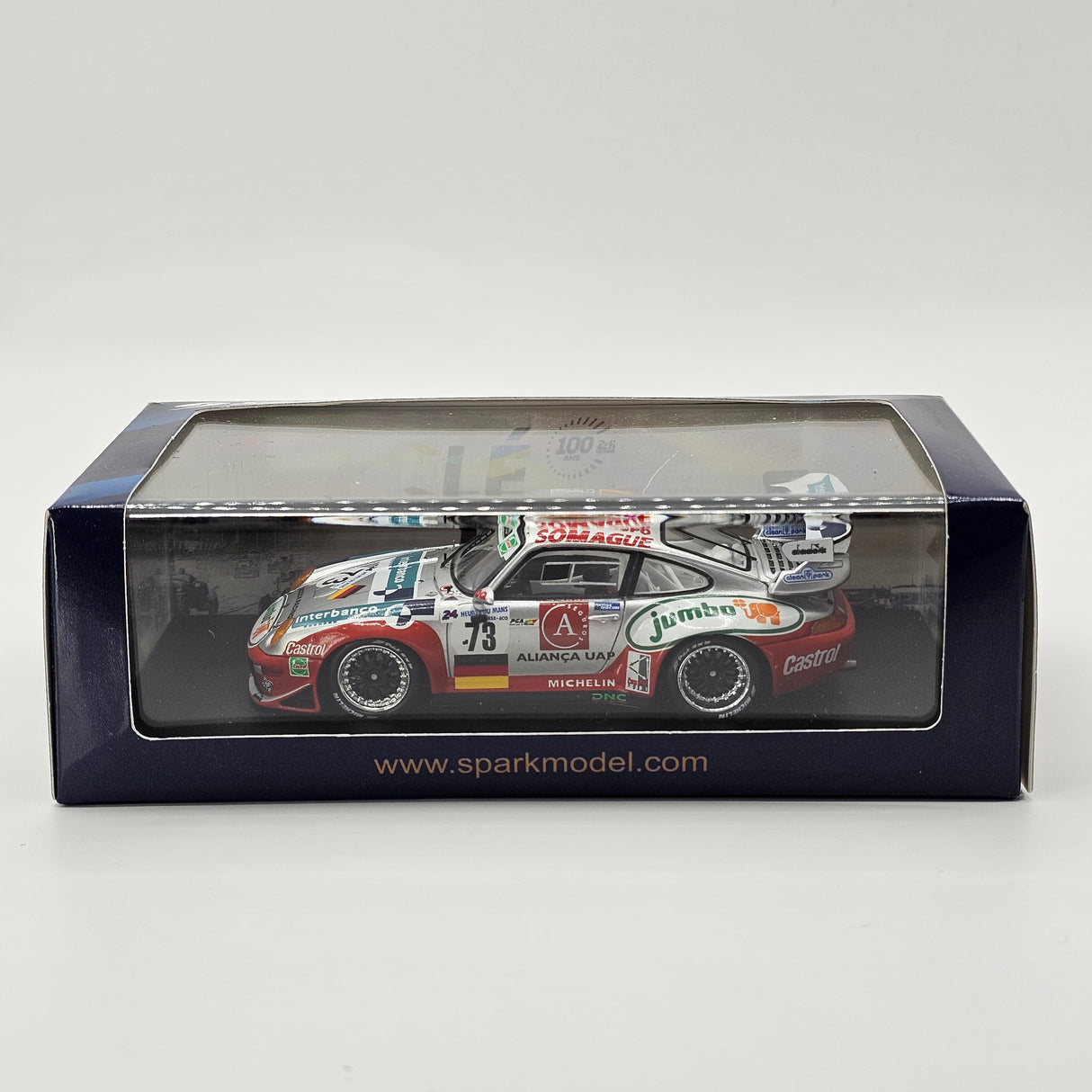 Spark Porsche 911 GT2 #73 Roock Racing Team 24Hrs Le Mans 1997 1/43 Scale S9909