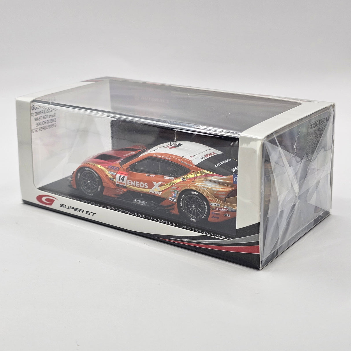 Spark Toyota GR Supra #14 Team ENEOS ROOKIE Super GT GT500 2025 1/43 Scale