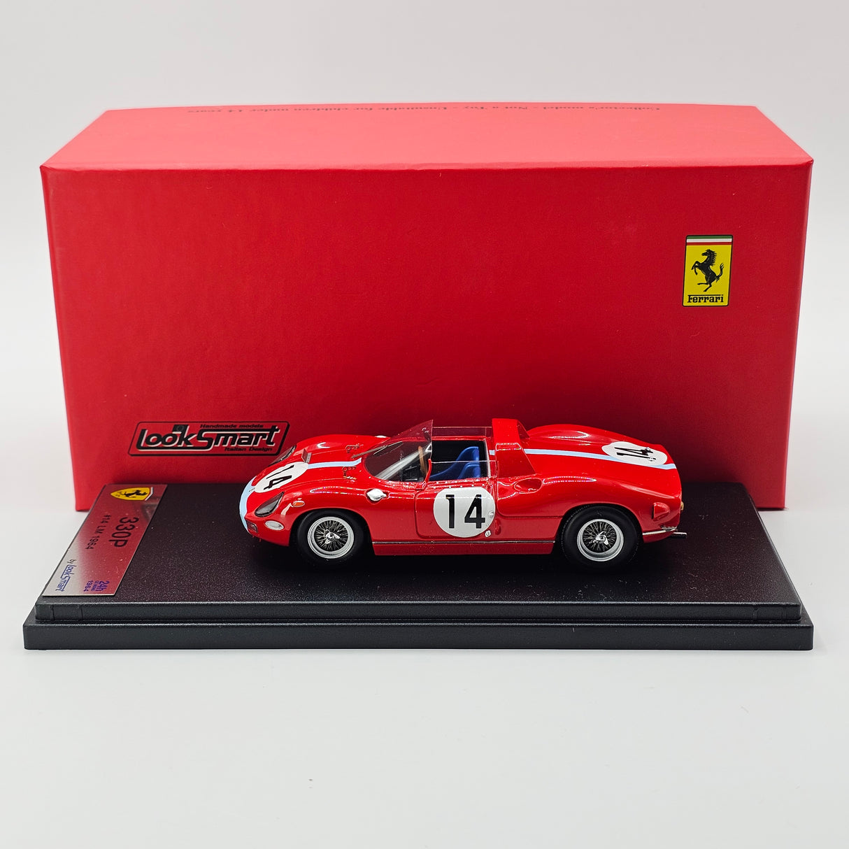 Looksmart Ferrari 330P #14 Maranello Concessionaires 24Hrs Le Mans 1964 1/43 Scale