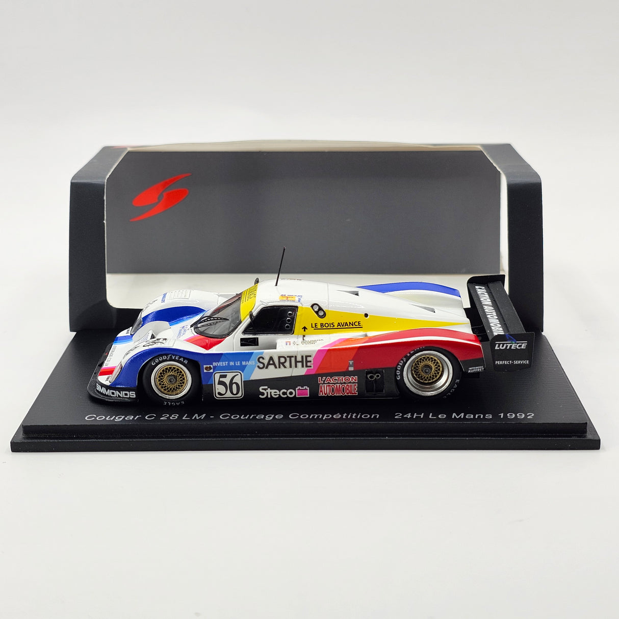 Spark Courage C28LM #56 Courage Compétition 24Hrs Le Mans 1992 1/43 Scale S3542