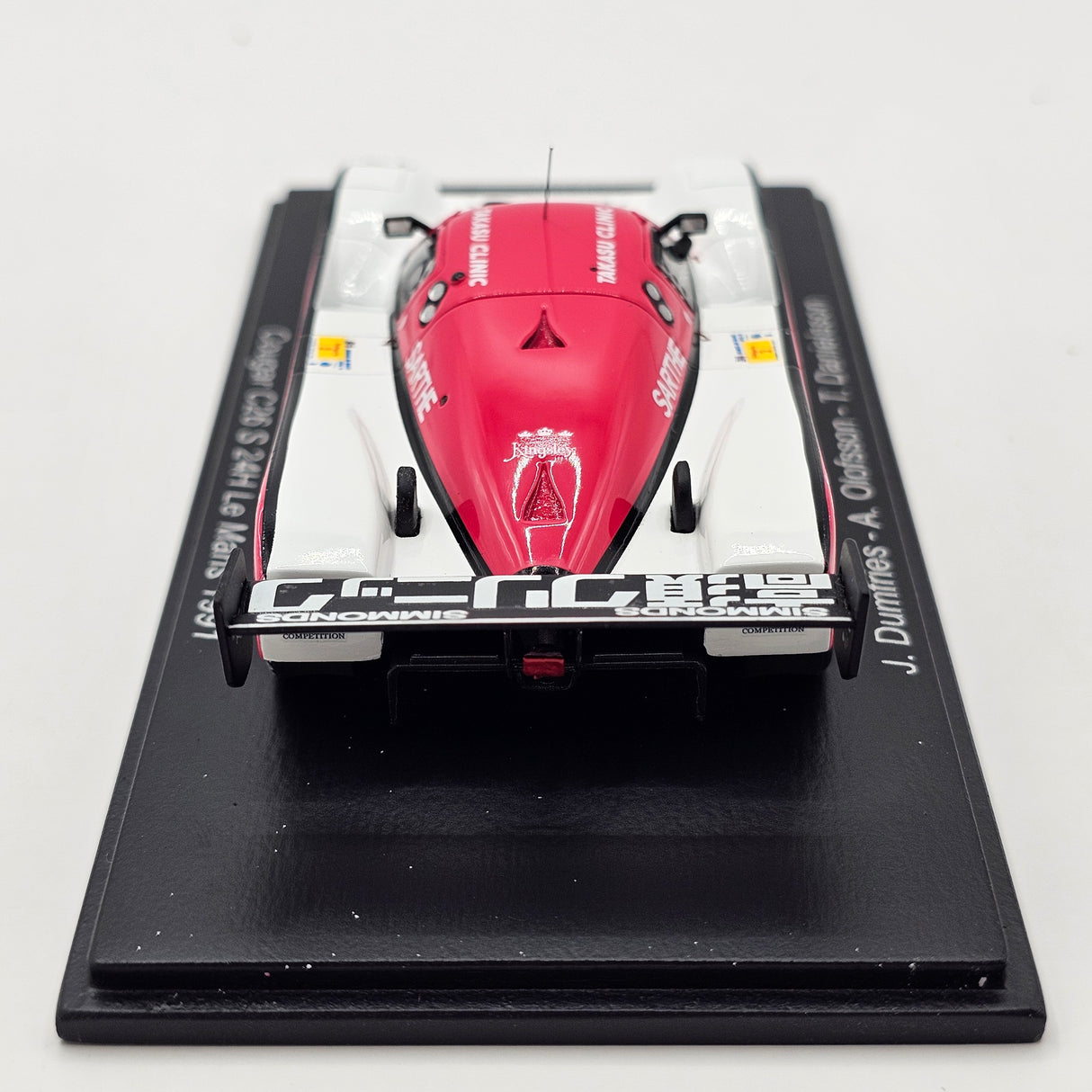 Spark Cougar C26S #13 Courage Compétition 24Hrs Le Mans 1991 1/43 Scale S3536
