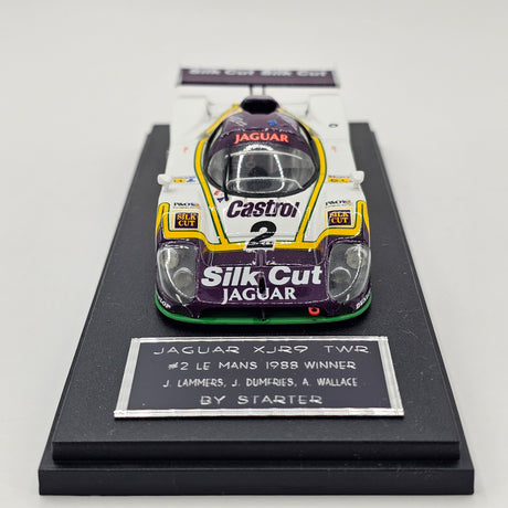 Starter Models Jaguar XJR-9 #2 Silk Cut Jaguar Winner 24Hrs Le Mans 1988 1/43 Scale