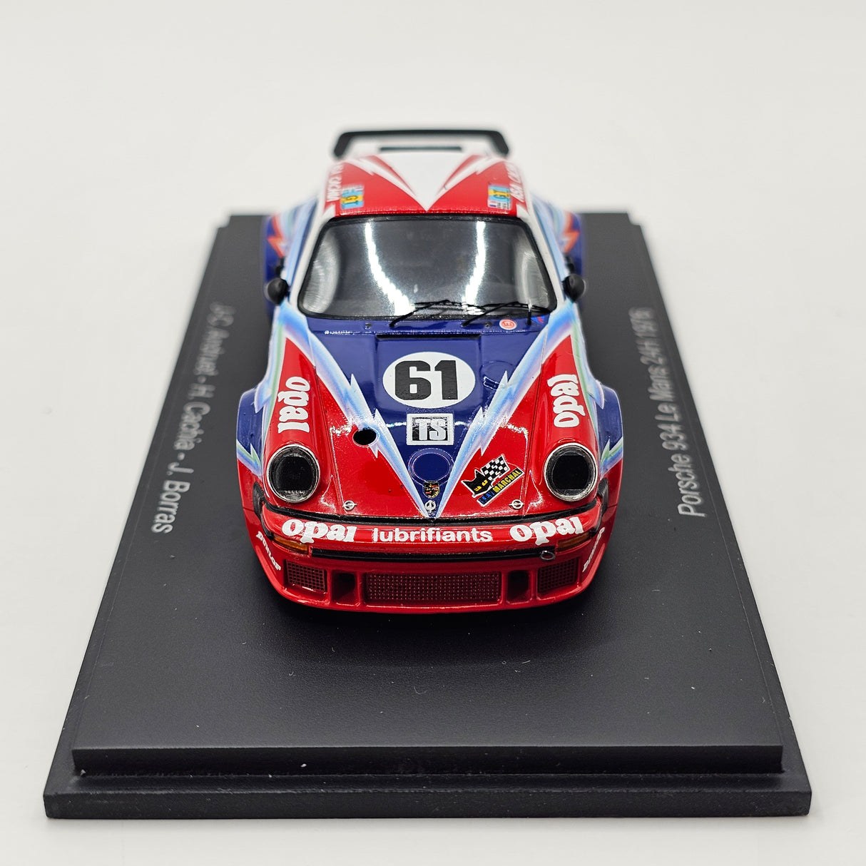 Spark Porsche 934 #61 ASA Cachia 24Hrs Le Mans 1976 1/43 Scale S9821