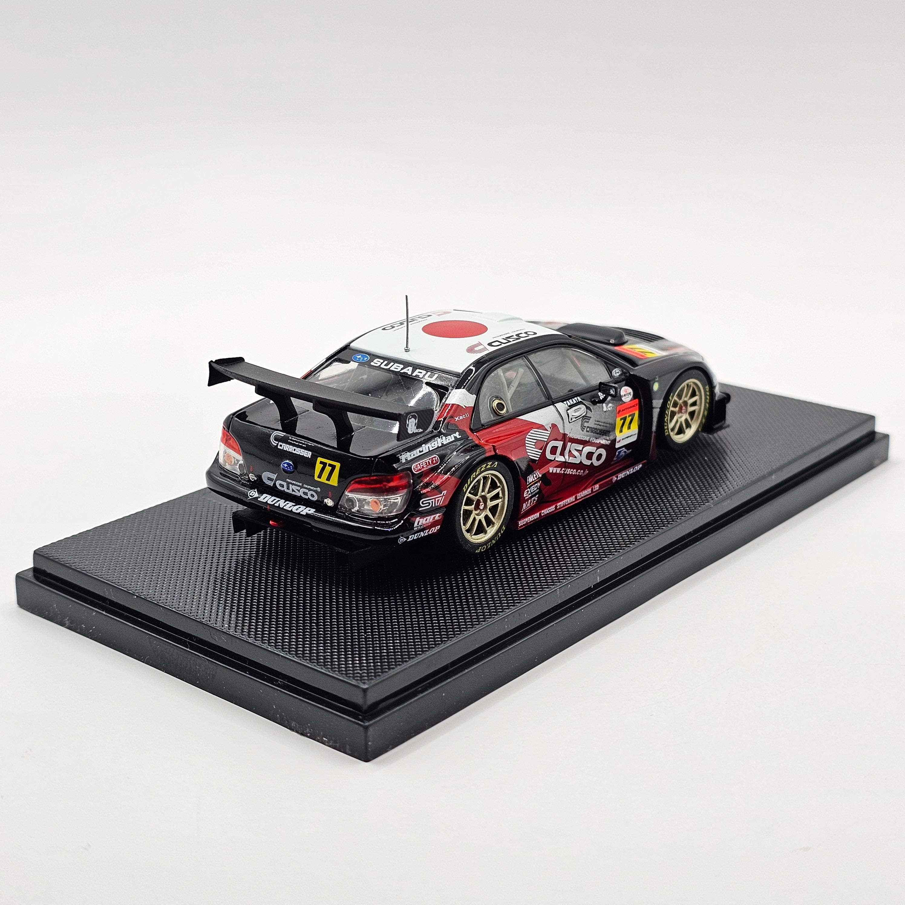 EBBRO Subaru Impreza WRX STI GT300 #77 Cusco Racing Super GT 2007 1/43