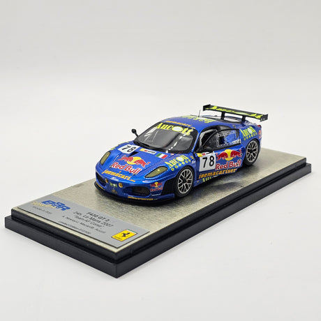 BBR Ferrari F430 GT2 #78 AF Corse Aucott Racing 24Hrs Le Mans 2007 1/43 Scale