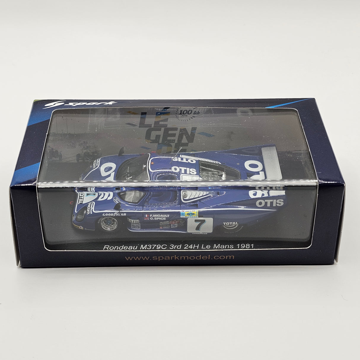 Spark Rondeau M379C #7 Jean Rondeau 3rd 24Hrs Le Mans 1981 1/43 Scale S8459