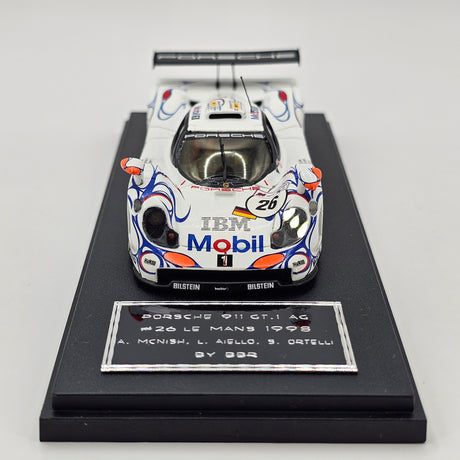 BBR Porsche 911 GT1-98 #26 Porsche AG Winner 24Hrs Le Mans 1998 1/43 Scale