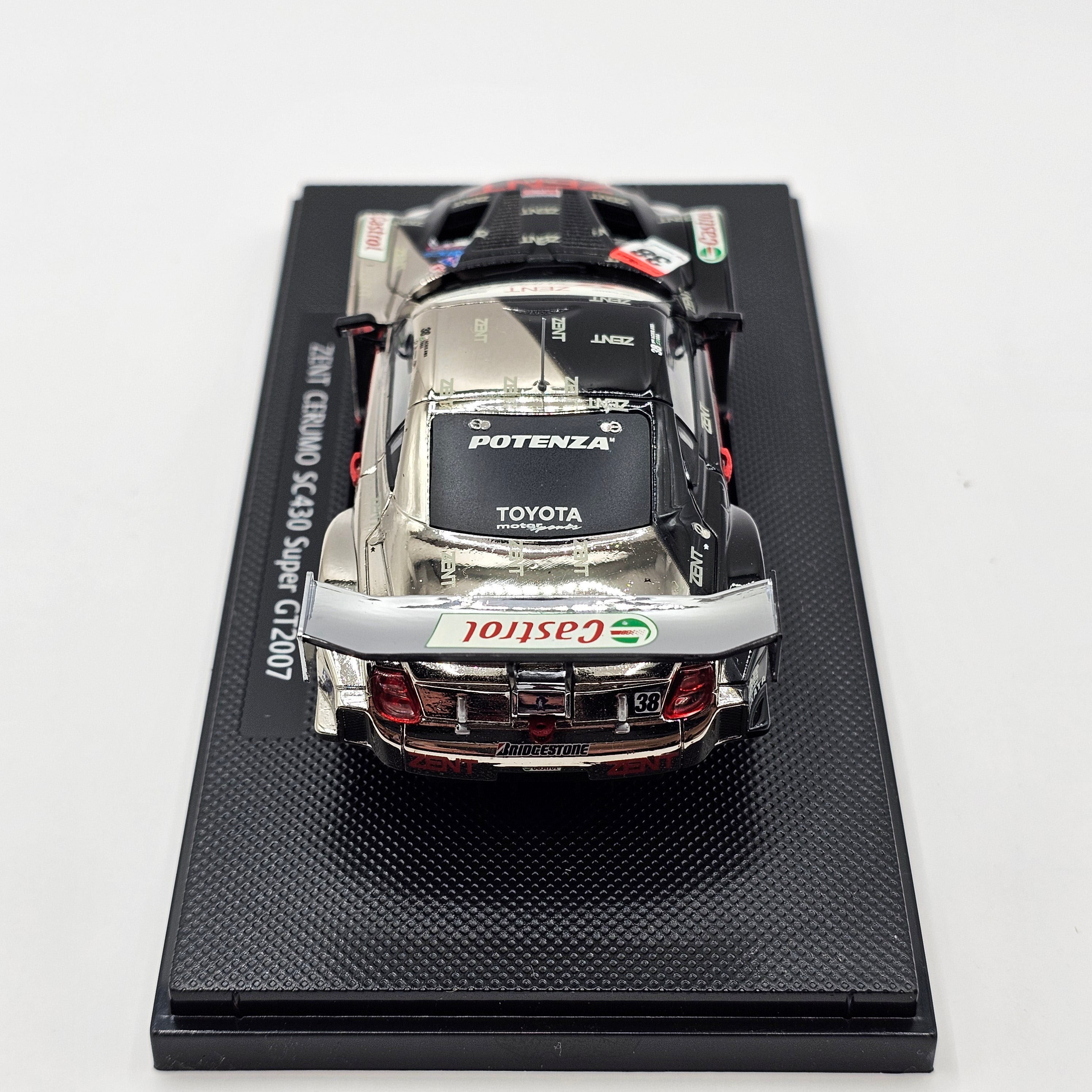 EBBRO Lexus SC430 #38 ZENT Toyota Team Cerumo Super GT GT500 2007 1/43