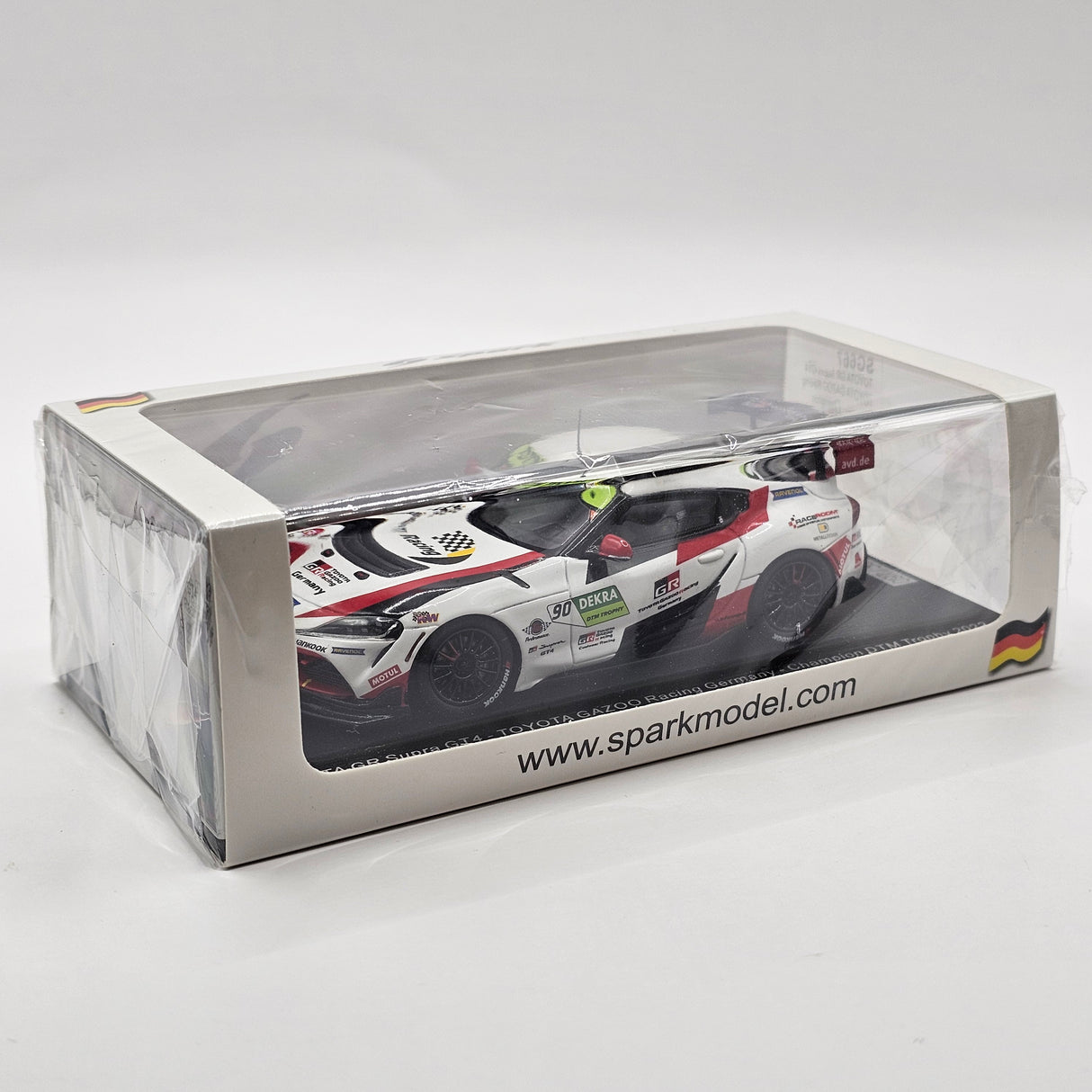 Spark Toyota GR Supra GT4 #90 Gazoo Racing Winner DTM Trophy 2022 1/43 Scale