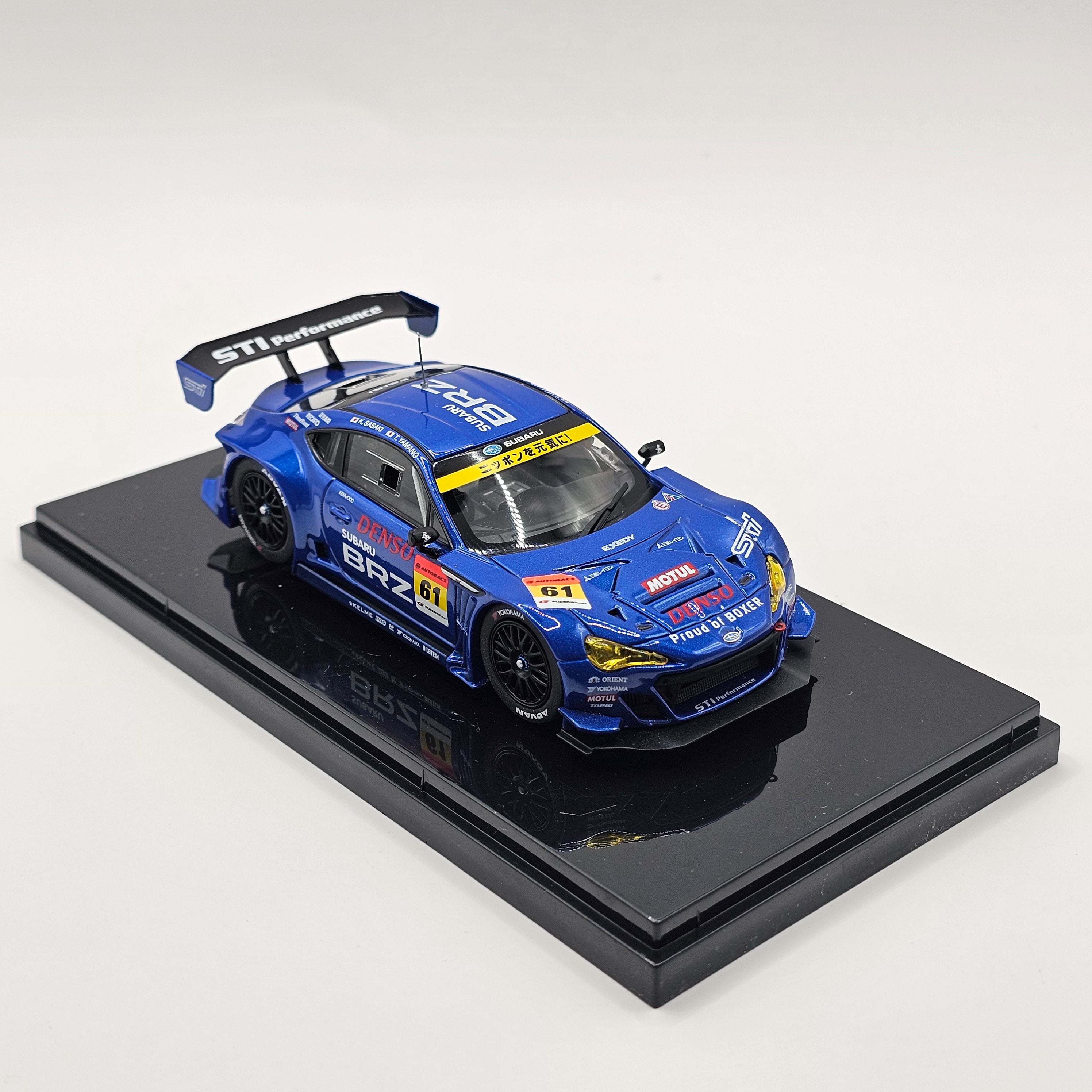 EBBRO Subaru BRZ #61 R&D Sport Super GT GT300 2012 1/43 Scale