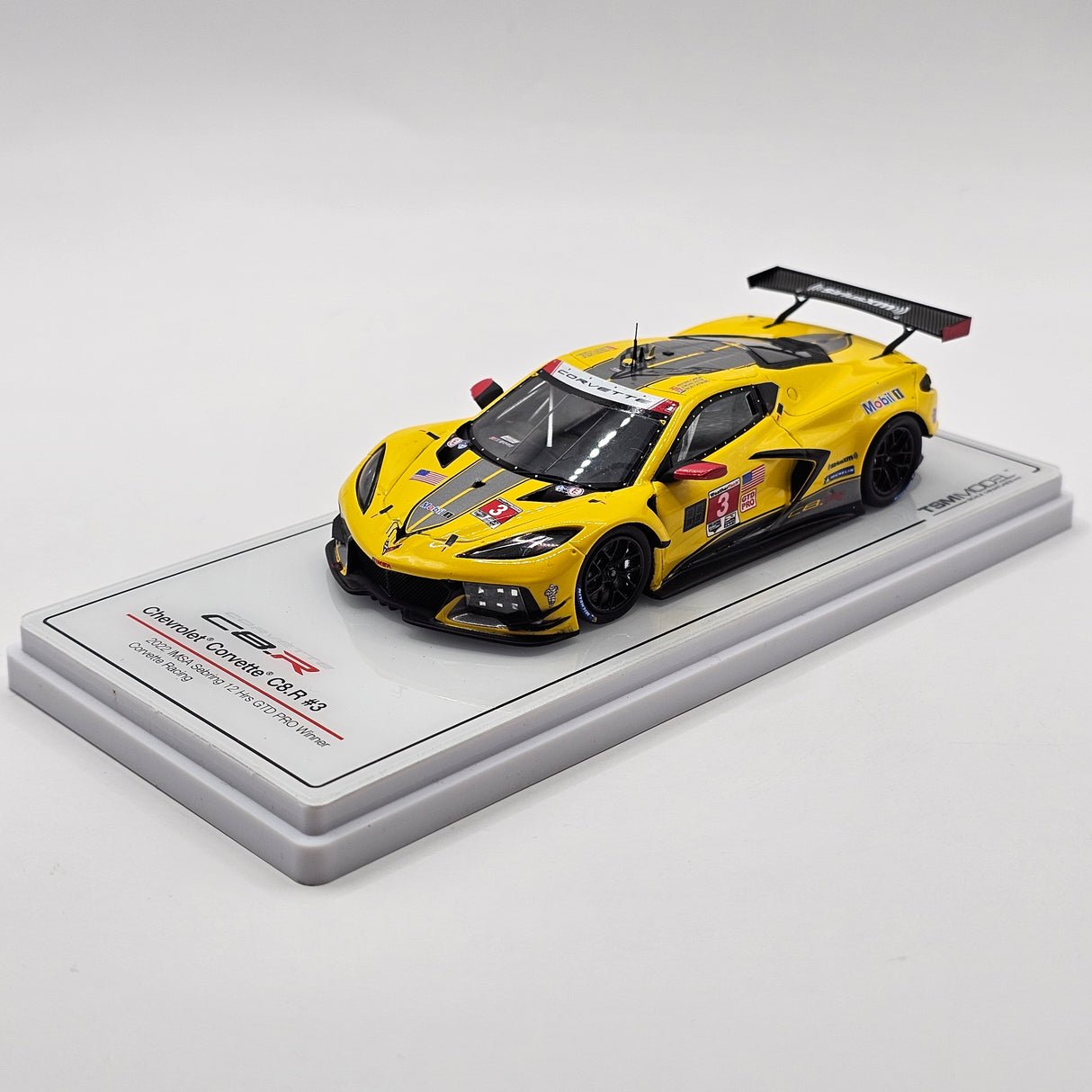 TSM Chevrolet Corvette C8.R #3 Corvette Racing GTD Win Sebring 12Hrs 2022 1/43 Scale
