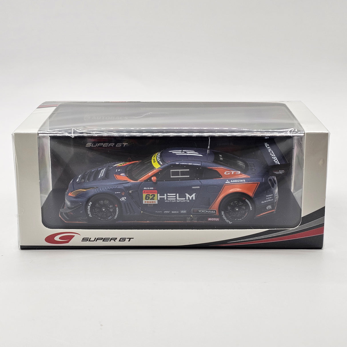 Spark Nissan GT-R Nismo GT3 #62 HELM Motorsports Super GT GT300 2025 1/43 Scale