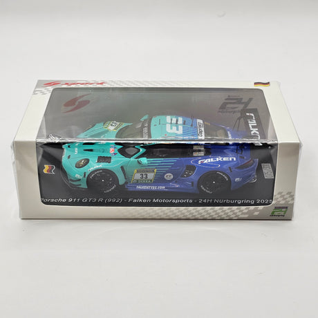Spark Porsche 911 GT3R #33 Falken Motorsports 24Hrs Nurburgring 2025 1/43 Scale