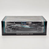 Spark Mercedes W16 #63 George Russell Canadian F1 GP 2025 Winner (With Pitboard) 1/43 Scale S9616