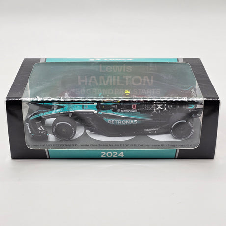 Spark Mercedes-AMG F1 W15 #44 Hamilton Singapore GP 2024 1/43 Scale