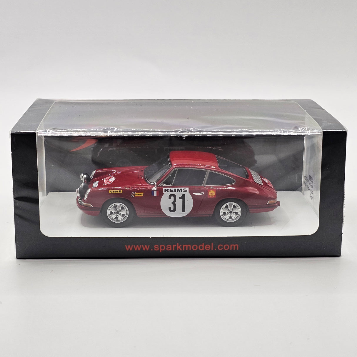 Spark Porsche 911S #31 2nd Rally Monte Carlo 1969 1/43 Scale S5581