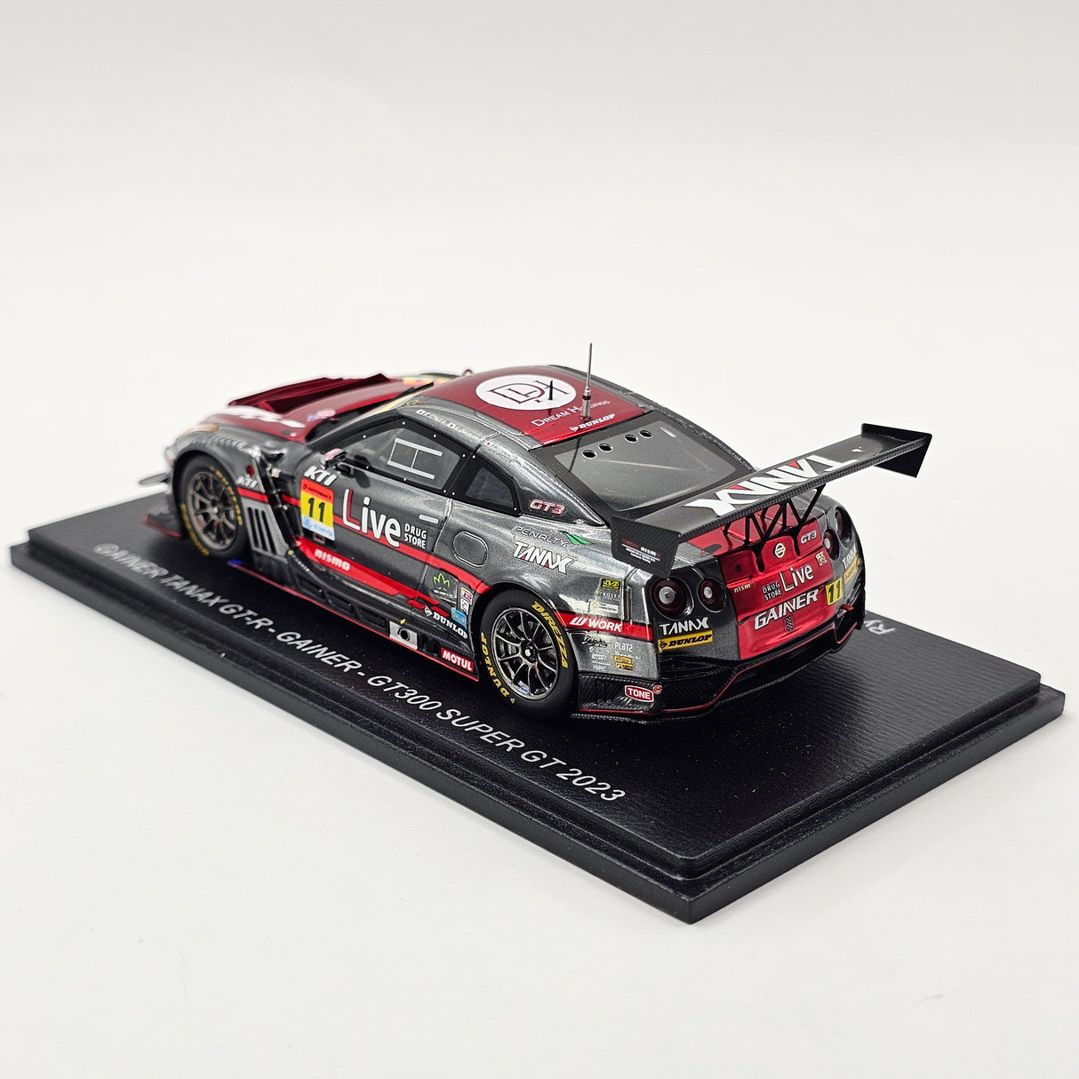 Spark Nissan GT-R Nismo GT3 #11 GAINER Super GT GT300 2023 1/43 Scale SGT072