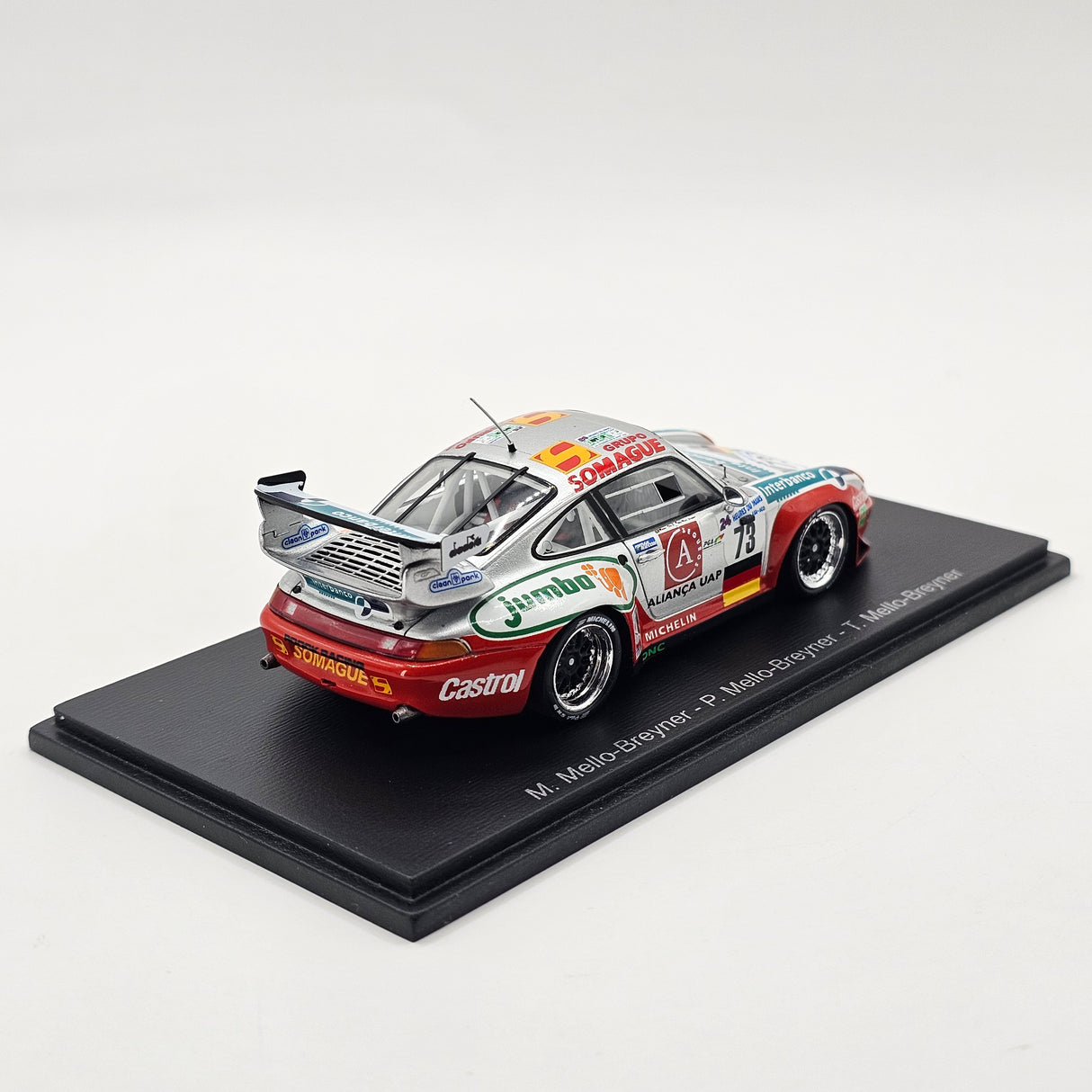 Spark Porsche 911 GT2 #73 Roock Racing Team 24Hrs Le Mans 1997 1/43 Scale S9909