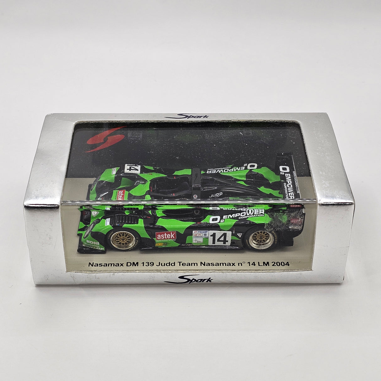 Spark Nasamax DM139 #14 Team Nasamax 24Hrs Le Mans 2004 1/43 Scale S0054