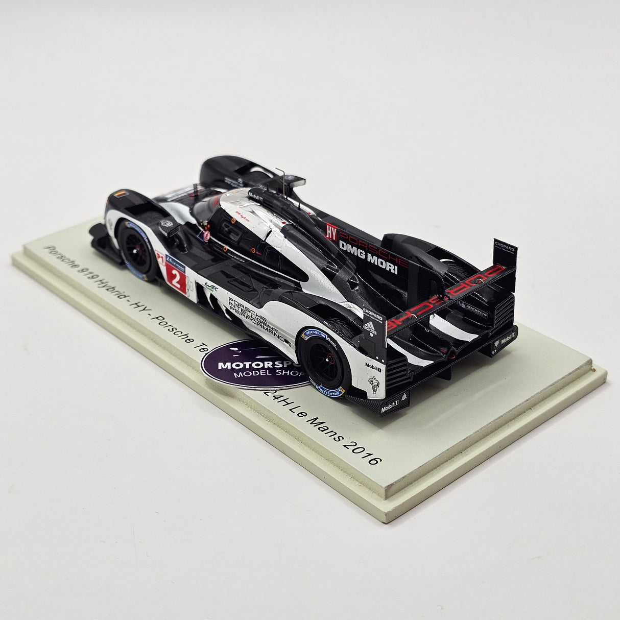 Spark Porsche 919 Hybrid #2 Porsche Team 24Hrs Le Mans 2016 Winner 1/43 Scale 43LM16