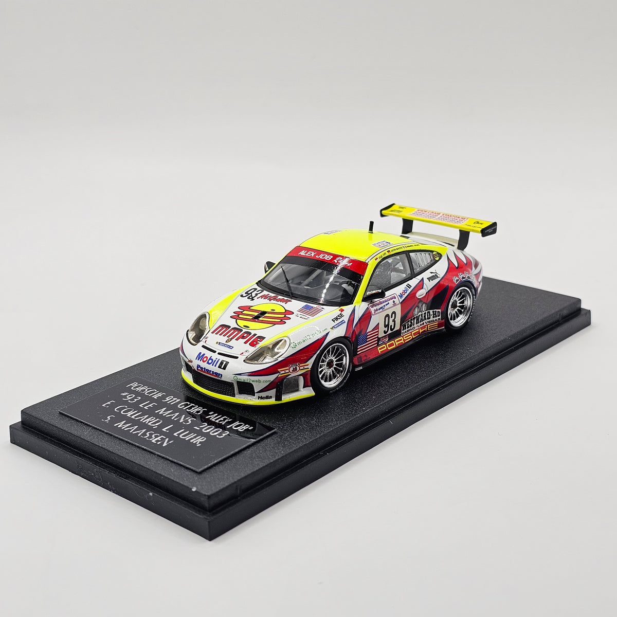 Spark Porsche 911 GT3-RS #93 Alex Job Racing 24Hrs Le Mans 2003 1/43 S