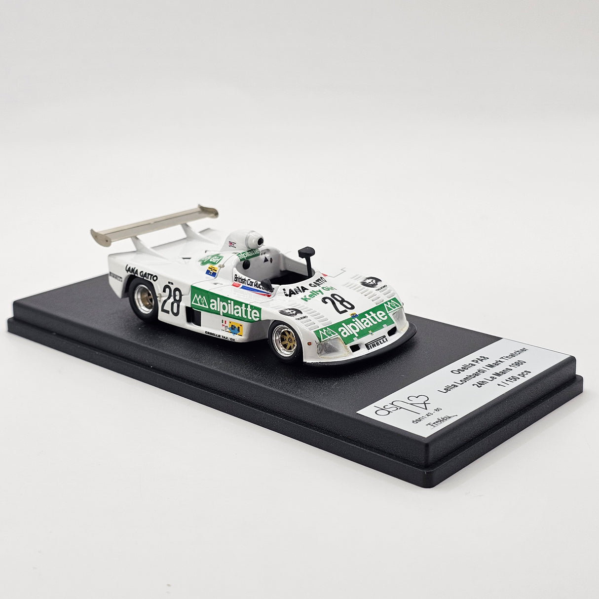 Trofeu DSN Osella PA8 #28 Scuderia Torino Corse 24Hrs Le Mans 1980 1/43 Scale
