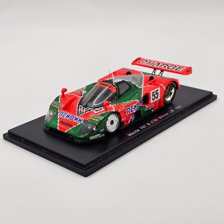 Spark Mazda 787B #55 Mazdaspeed Winner 24Hrs Le Mans 1991 1/43 Scale