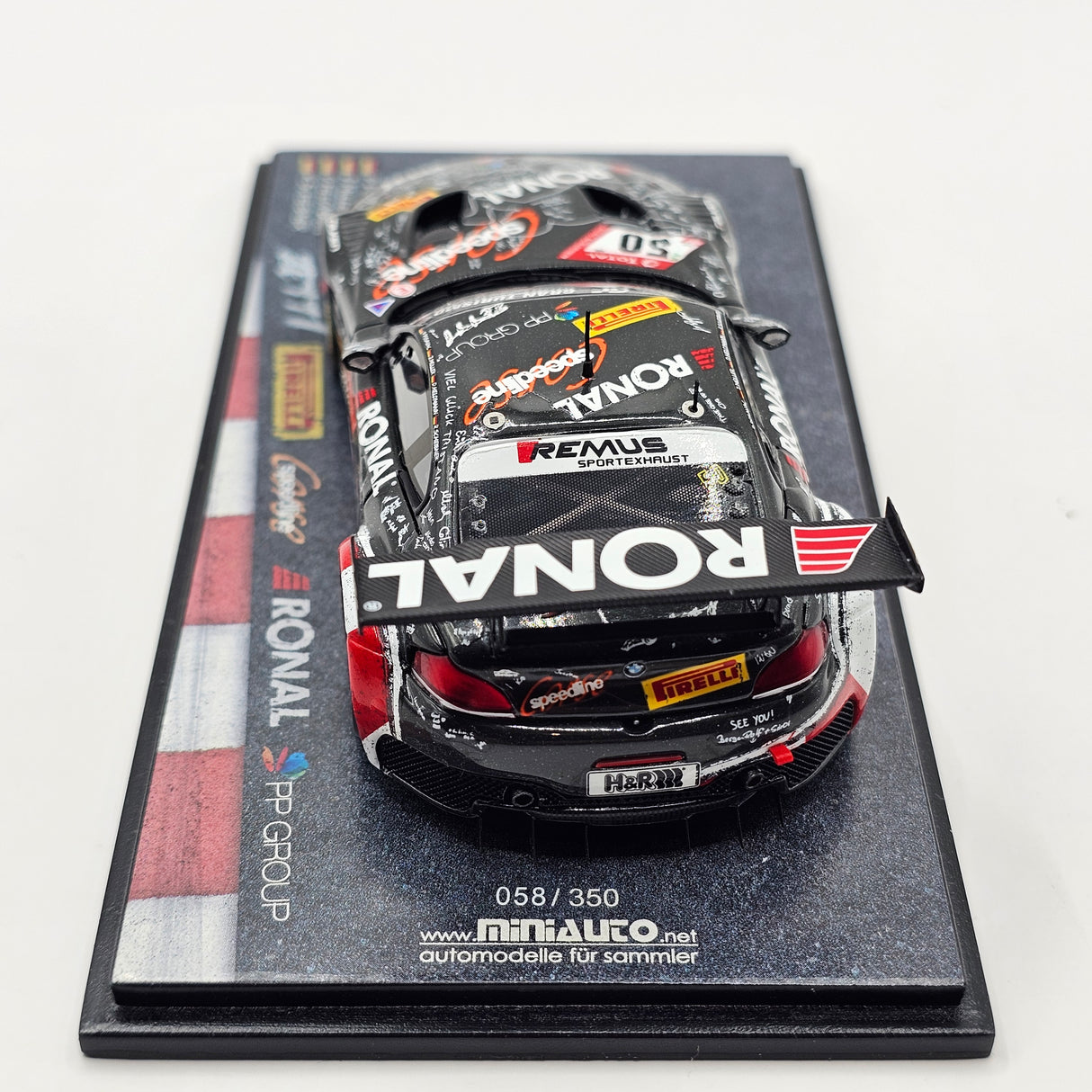 Spark BMW Z4 GT3 #50 Team Speedline Racing by Ronal 24Hrs Nurburgring 2019 1/43 Scale