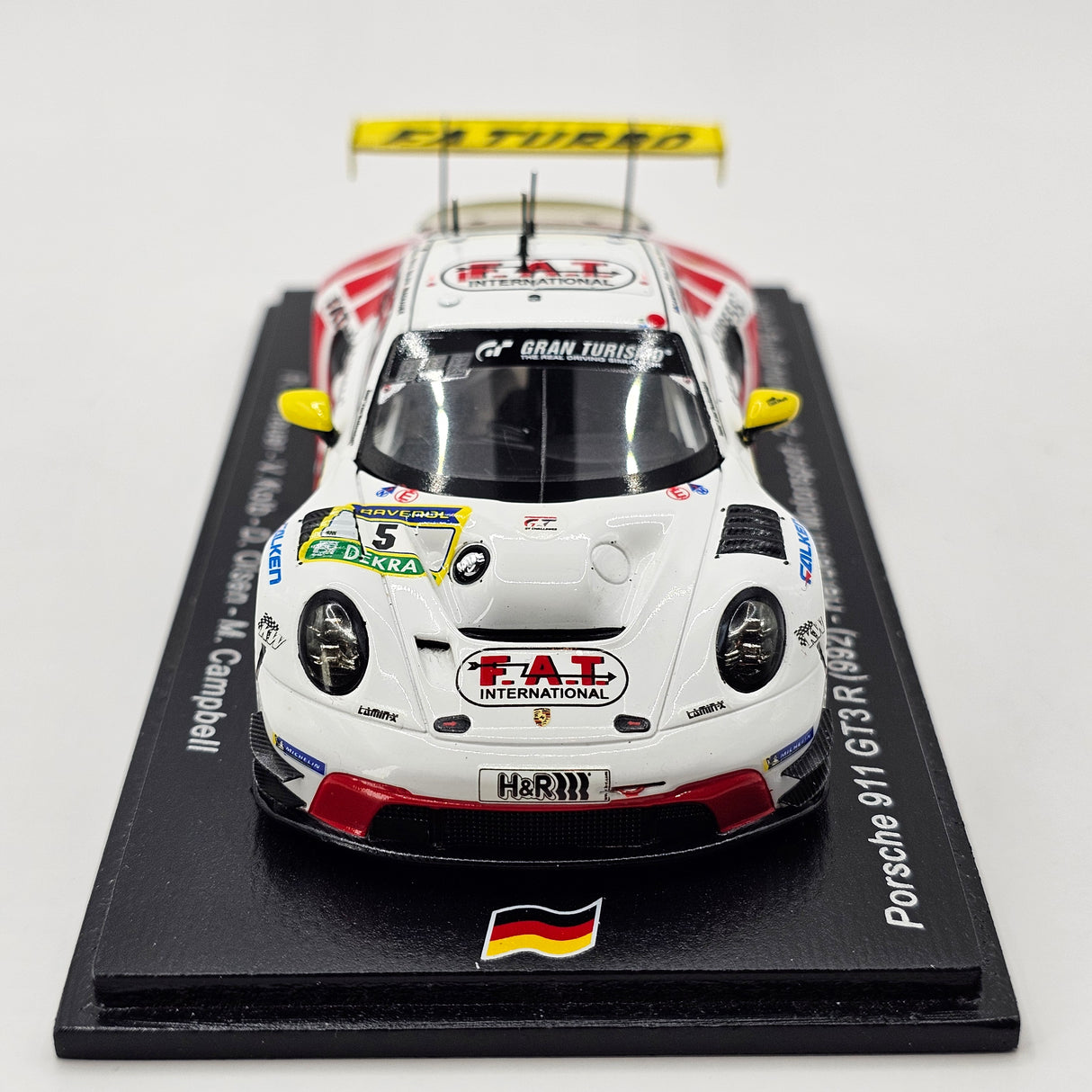 Spark Porsche 911 GT3 R #5 Herberth Motorsport 24Hrs Nurburgring 2024 1/43 Scale