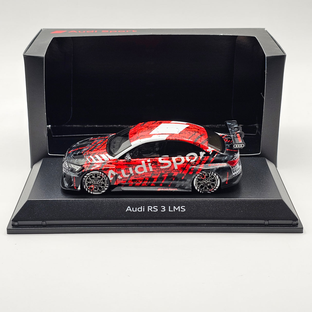 Spark Audi RS3 LMS Presentation 2012 1/43 Scale Audi Sport Dealer Edition