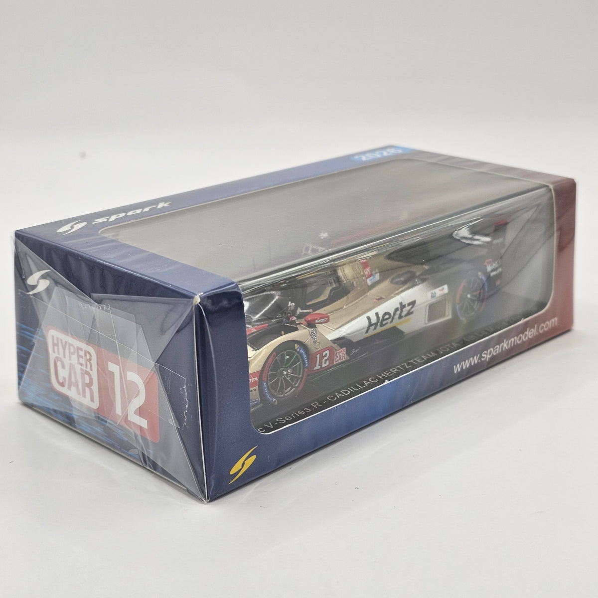 Spark Cadillac V-Series.R #12 Cadillac Hertz Team Jota Le Mans 24Hrs 2026 1/43 Scale