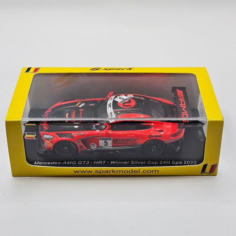 Spark Mercedes-AMG GT3 #5 Haupt Racing Team Silver Winner 24Hrs Spa 2020 1/43 Scale